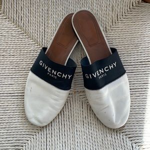 Givenchy leather slide mules Sz 38 (US 8)